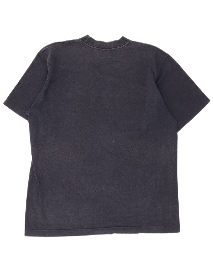 Champion T-Shirt Graphique Homme Bleu Marine Moyen