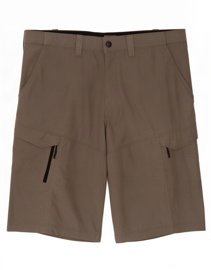 Marks & Spencer Short cargo pour homme Large W36 Gris Coton