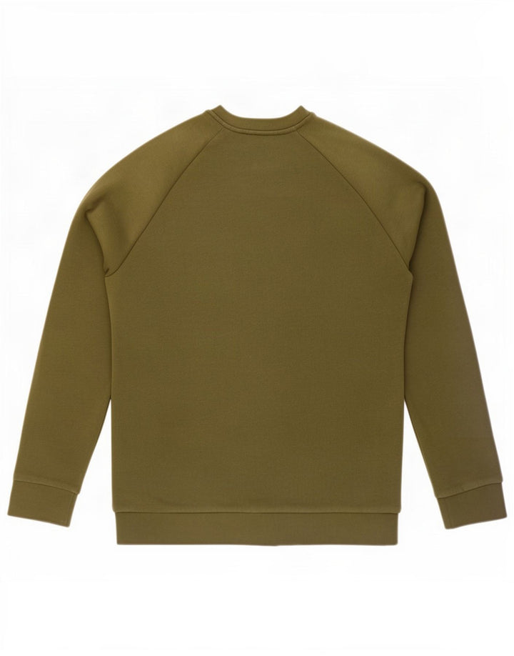 Adidas Sweat-shirt pour homme en coton kaki moyen