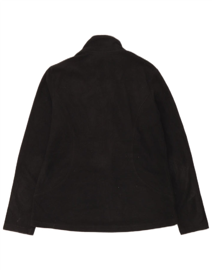 Marks & Spencer Veste polaire pour femme UK 12 Medium Noir Polyester