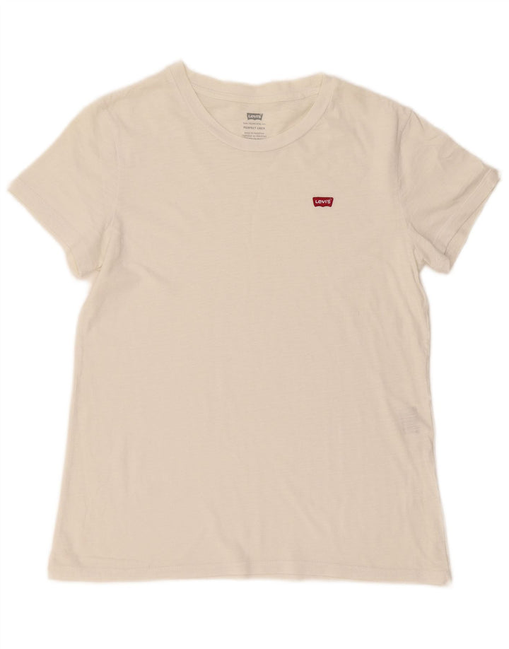 Levi's Tee-Shirt Perfect Crew Homme Blanc Petit