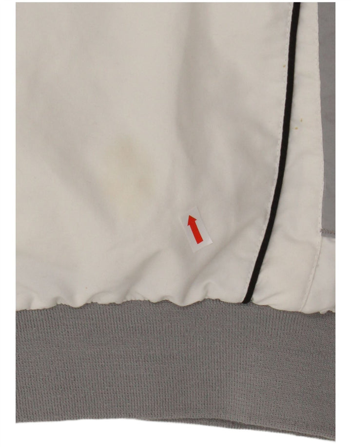 CHAMPION Veste de Survêtement Homme Grand Blanc Colorblock Polyester