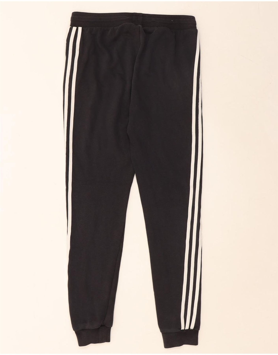 ADIDAS Pantalon de Survêtement Garçon Joggers 14-15 ans Noir Coton