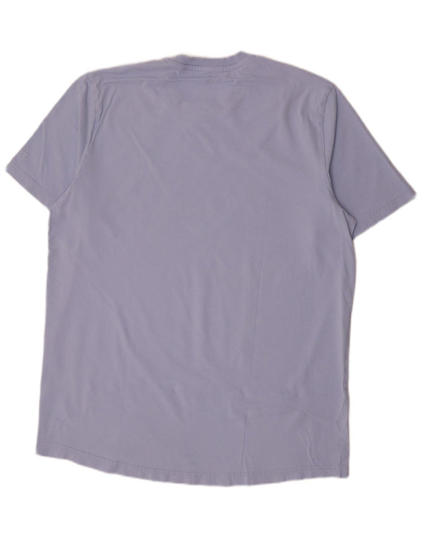 Adidas T-Shirt Homme Haut Large Violet Coton