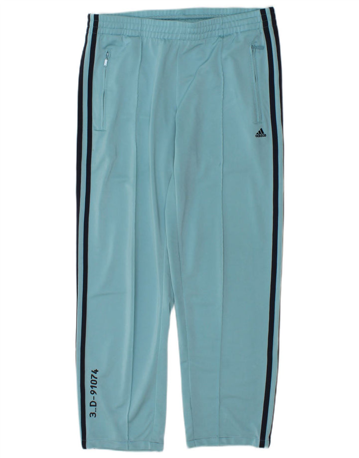 Adidas Pantalon de survêtement pour femme UK 12 Bleu moyen
