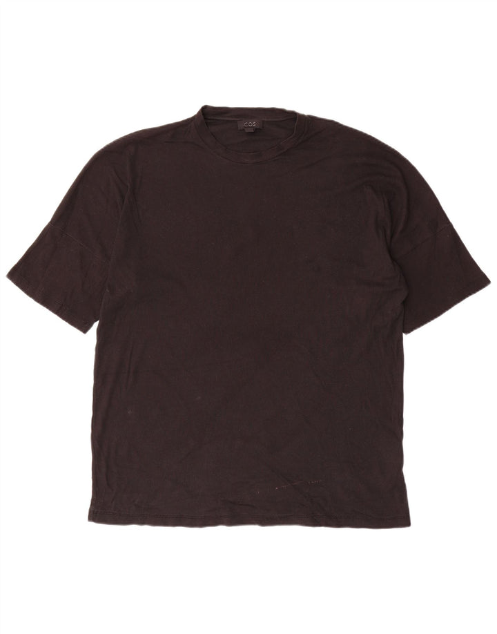 Cos T-Shirt Homme Haut Noir Moyen Coton