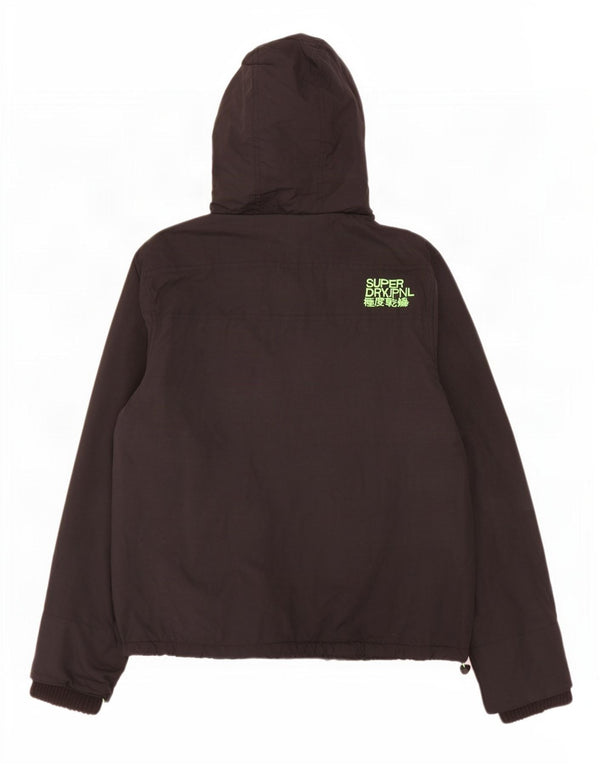 Superdry Veste coupe-vent graphique The Windcheater pour femme UK 18 XL Noir