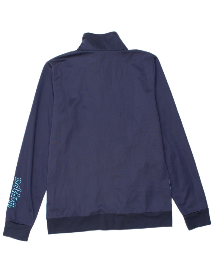 Kappa Veste de survêtement pour femme UK 12 Bleu marine moyen Colourblock