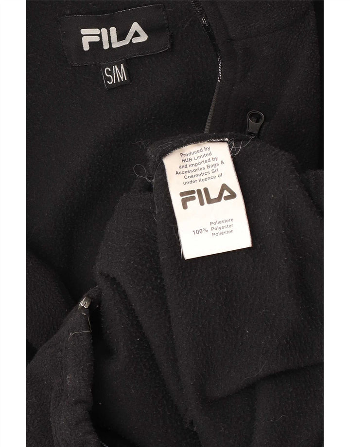 Fila Veste polaire doublure homme UK 36 petit noir polyester