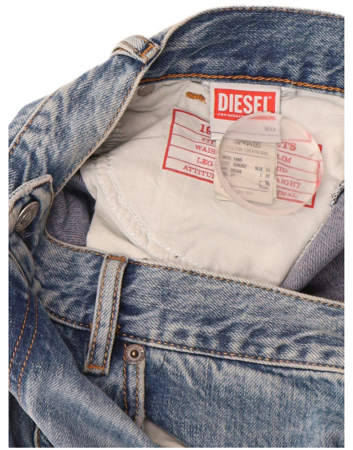 Diesel Jean Slim W33 L28 Homme Bleu