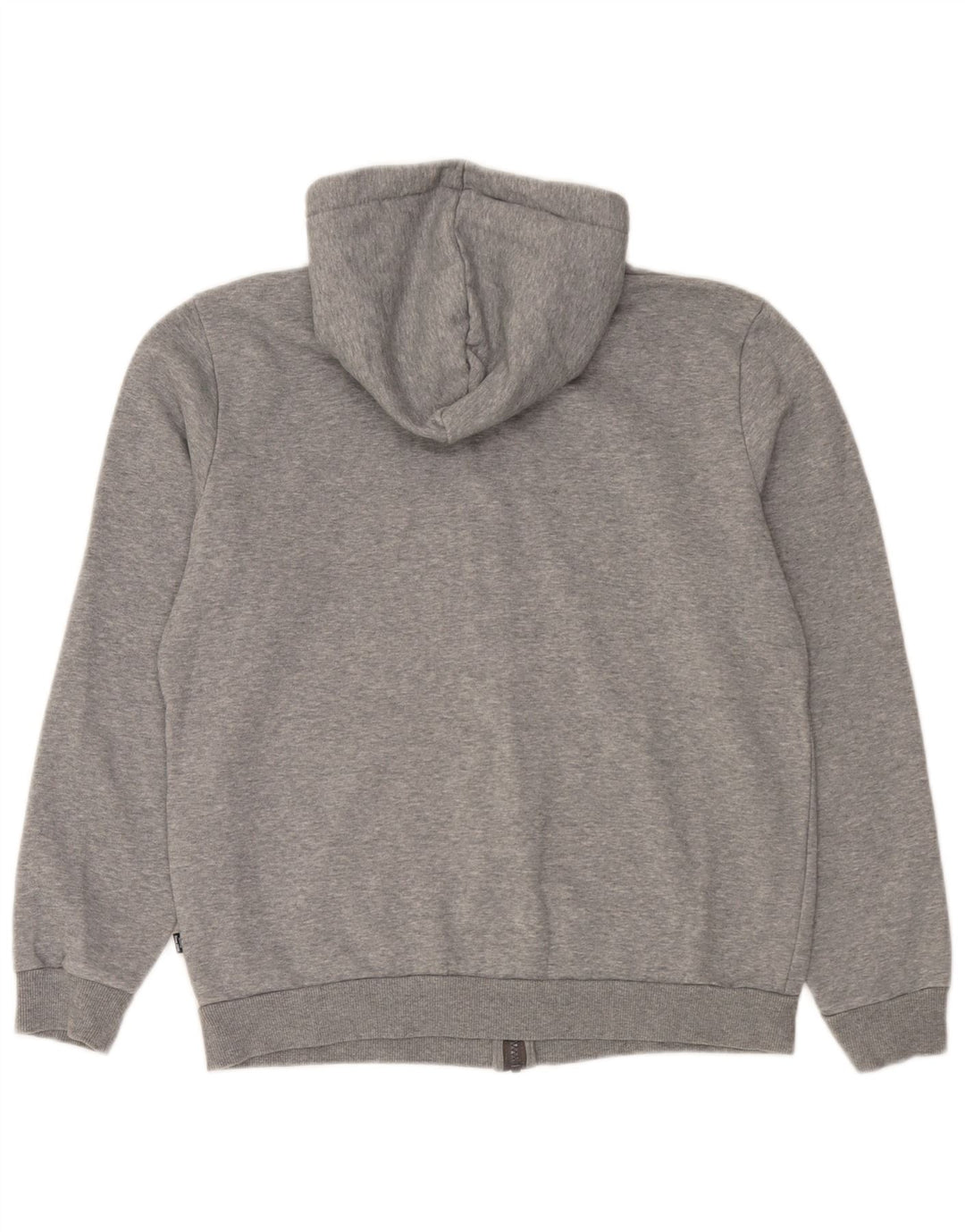 Puma Sweat à Capuche Zippé Homme Gris Moyen Coton