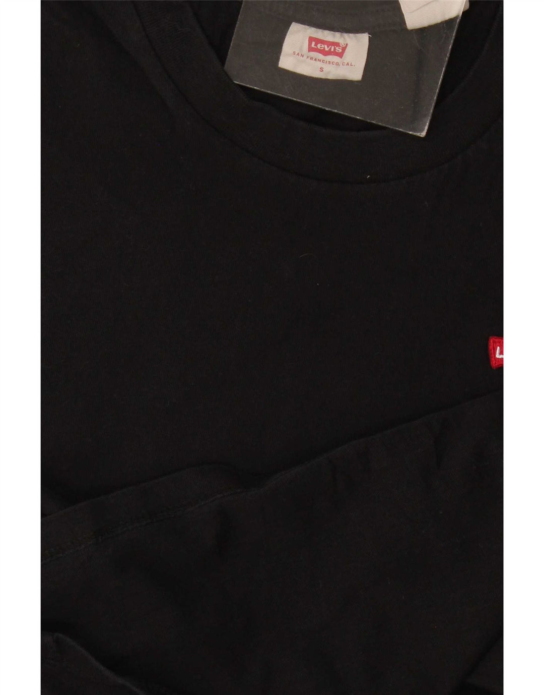 Levi's T-Shirt Femme UK 10 Small Noir