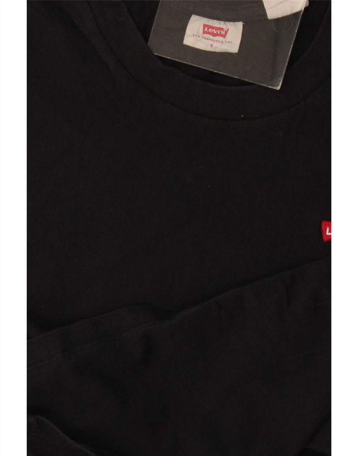 Levi's T-Shirt Femme UK 10 Small Noir