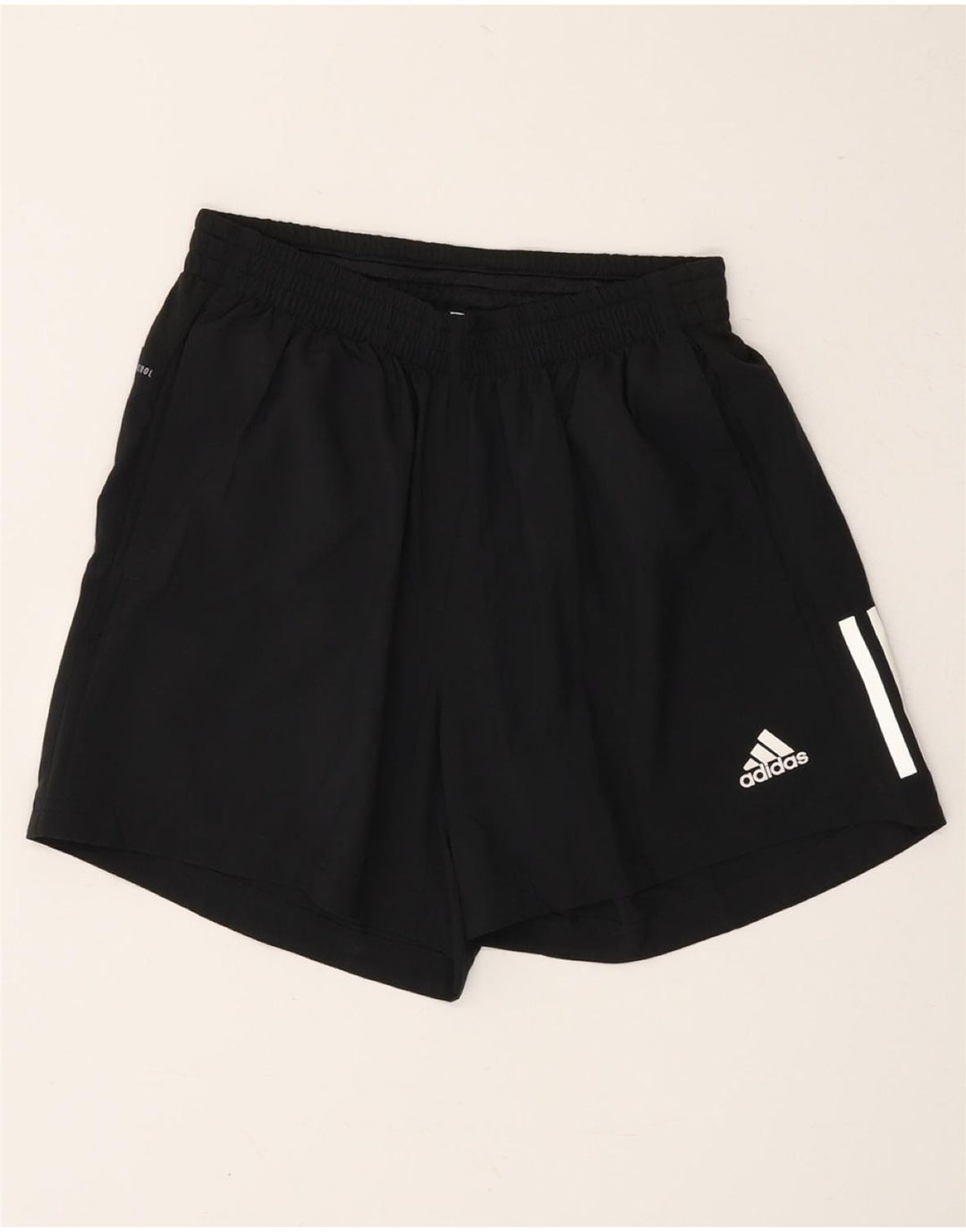 ADIDAS Mens Climacool Sport Shorts Small Black Polyester Vintage Adidas and Second-Hand Adidas from Messina Hembry 