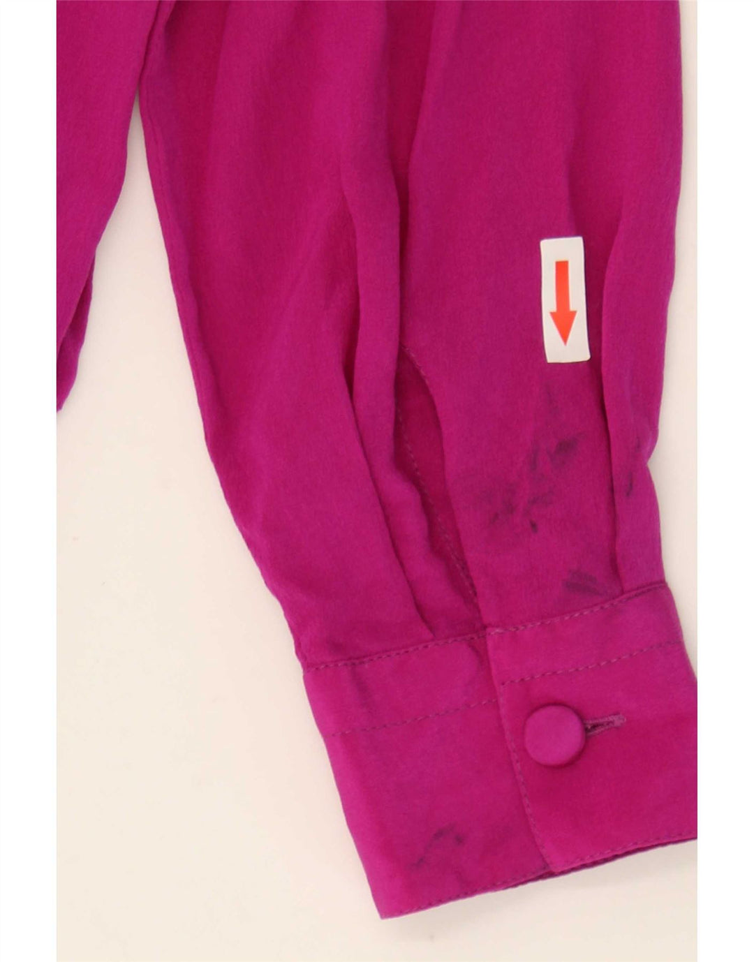 Mizar Chemisier à manches longues pour femme IT 42 en soie rose moyen