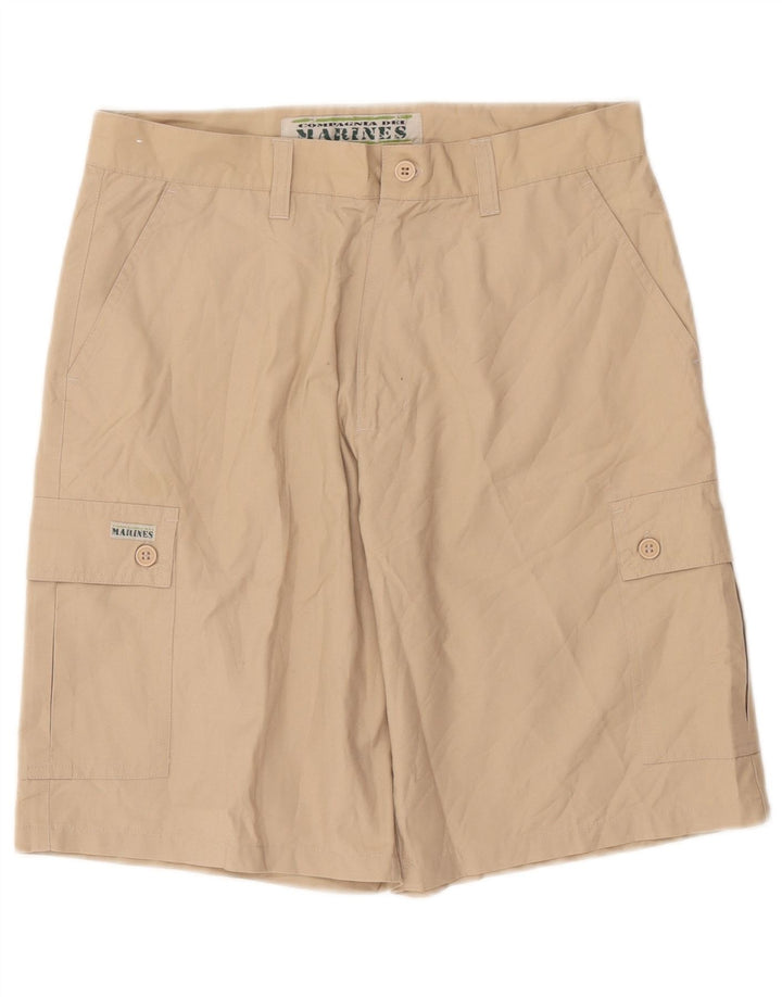 Short Cargo Vintage Homme IT 48 Moyen W32 Beige
