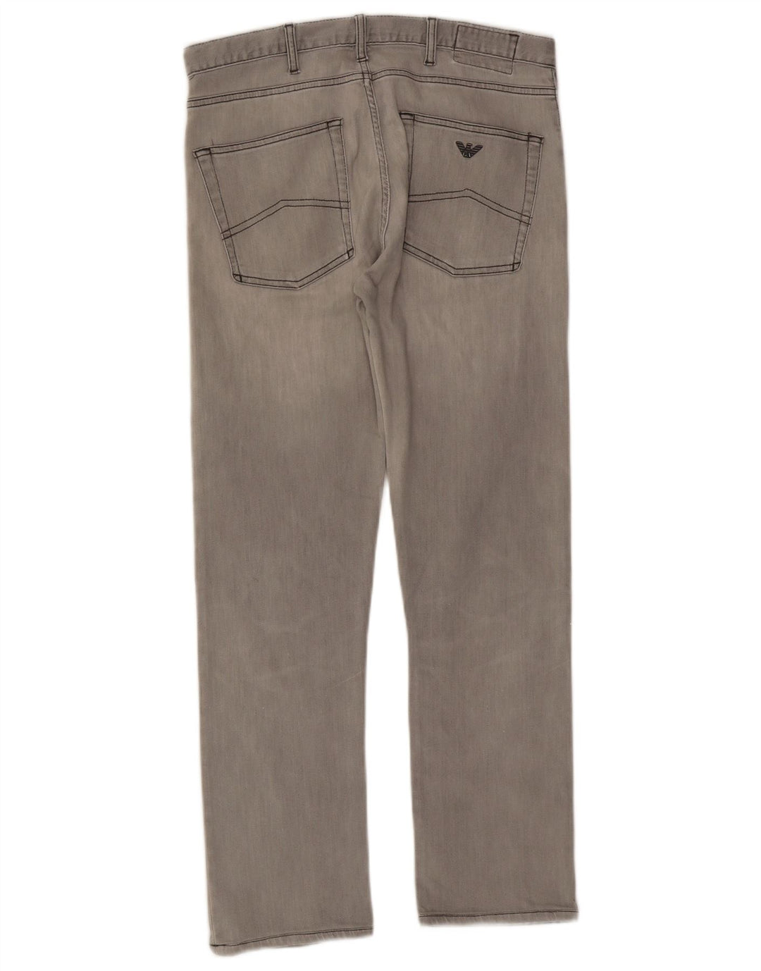 Armani Femme Jean Droit W33 L28 Gris