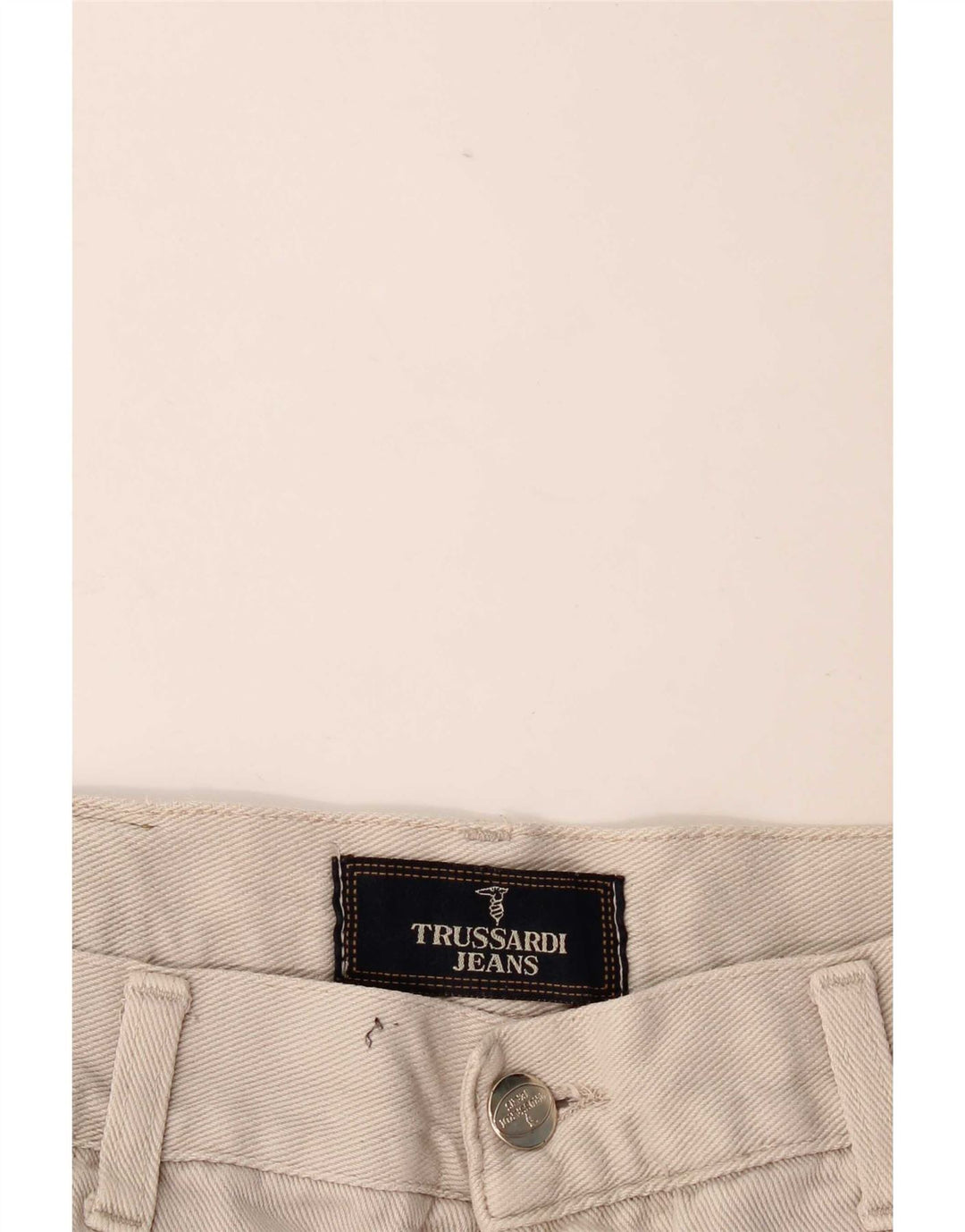 Trussardi Jean Fuselé W34 L29 Beige Homme