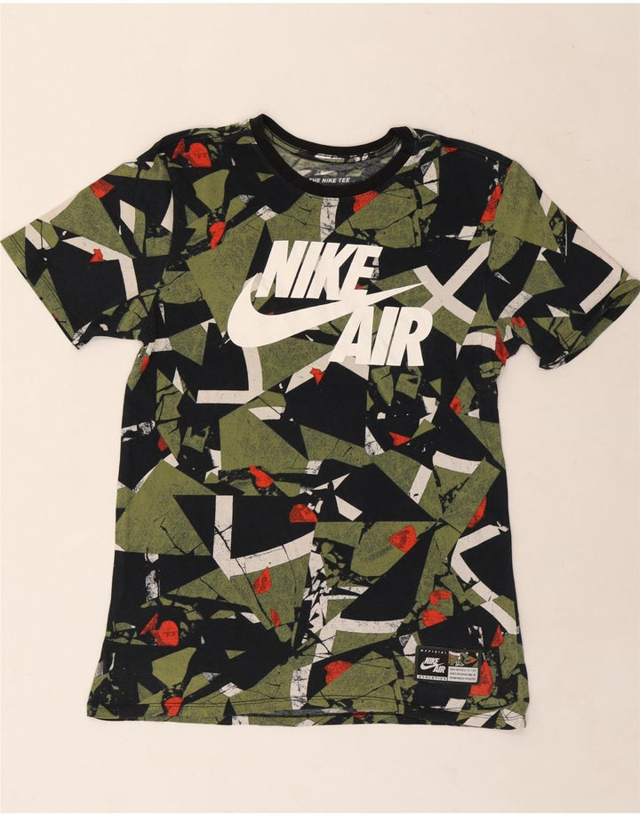 Nike Homme Athletic Cut Graphic T-Shirt Haut Moyen Multicolore Géométrique