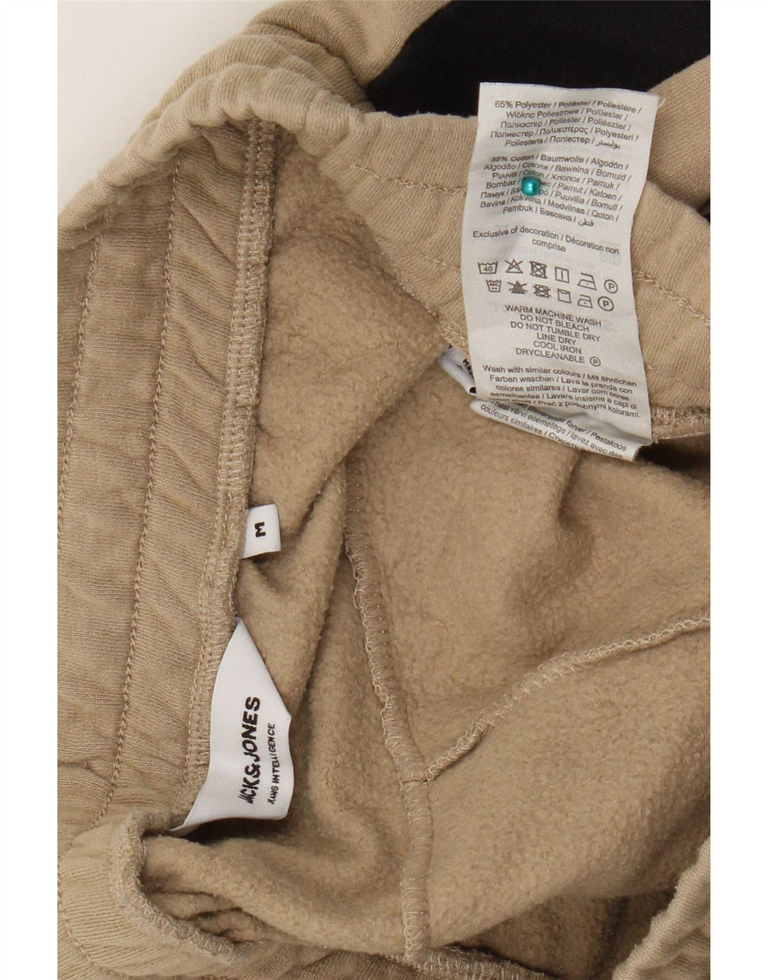 Jack & Jones Pantalon De Survêtement Joggers Beige Moyen Colourblock |