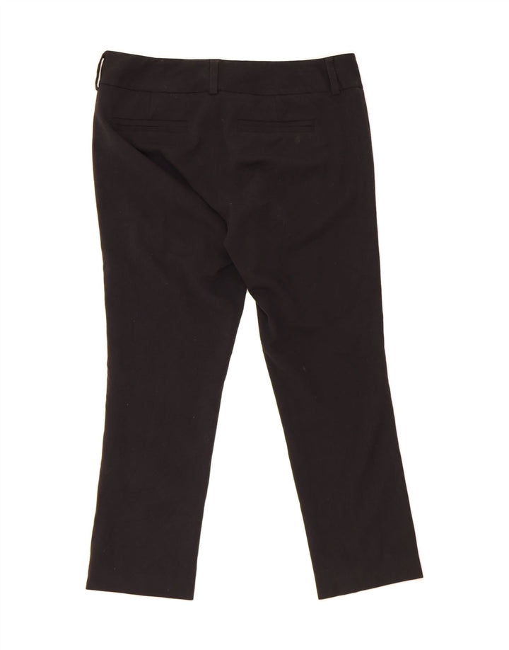 EDDIE BAUER Womens Slim Cropped Trousers US 8 Medium W30 L25 Black Vintage Eddie Bauer and Second-Hand Eddie Bauer from Messina Hembry 