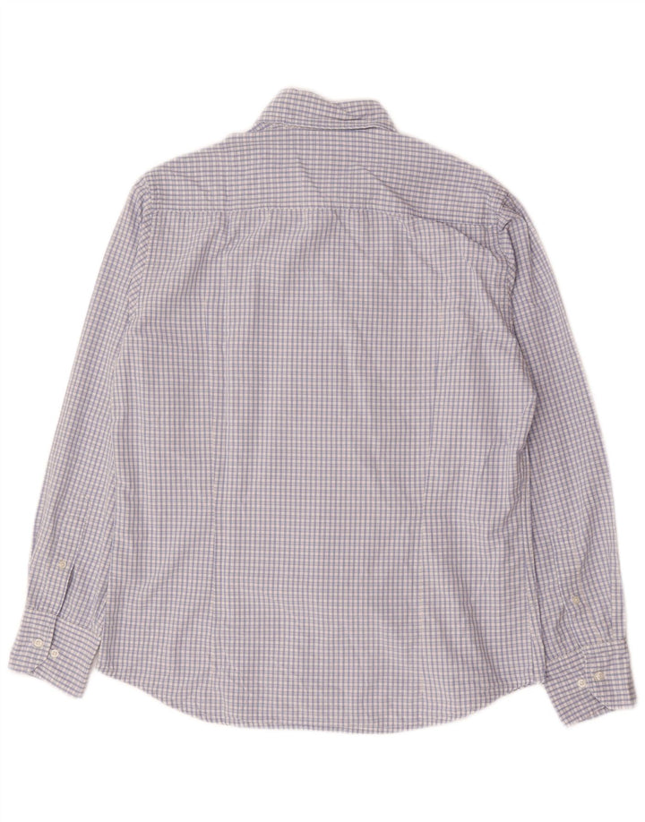 KAPPA Chemise Homme Large Bleu Vichy Coton