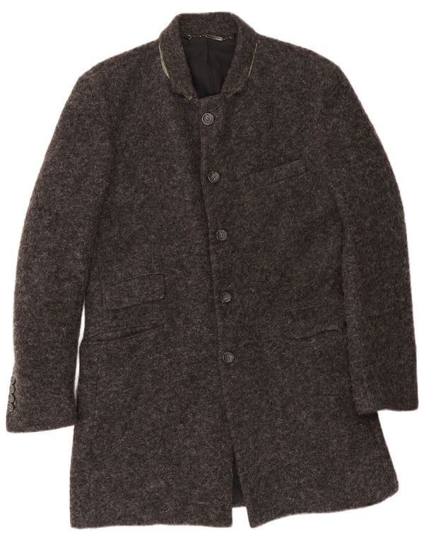 Guess Manteau Homme UK 40 Large Gris Laine