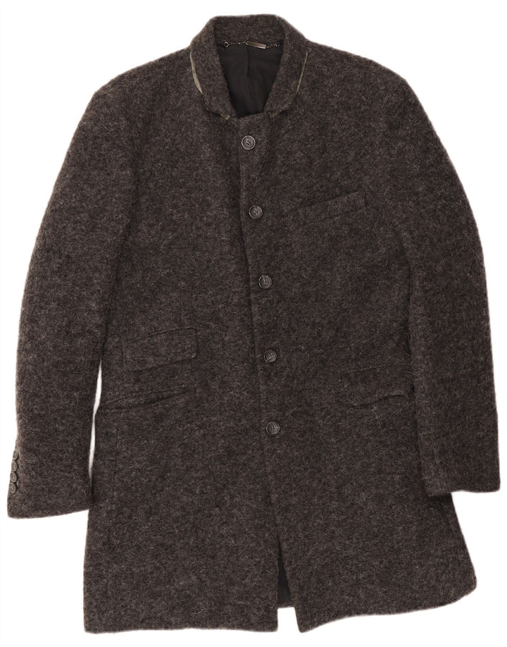 Guess Manteau Homme UK 40 Large Gris Laine