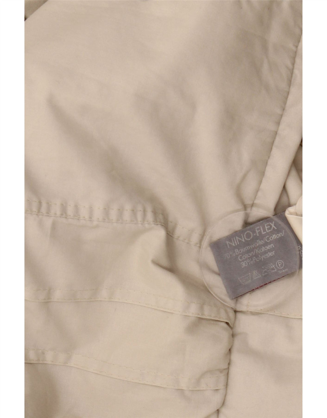NINO Veste bomber surdimensionnée pour femme UK 20 2XL Coton beige