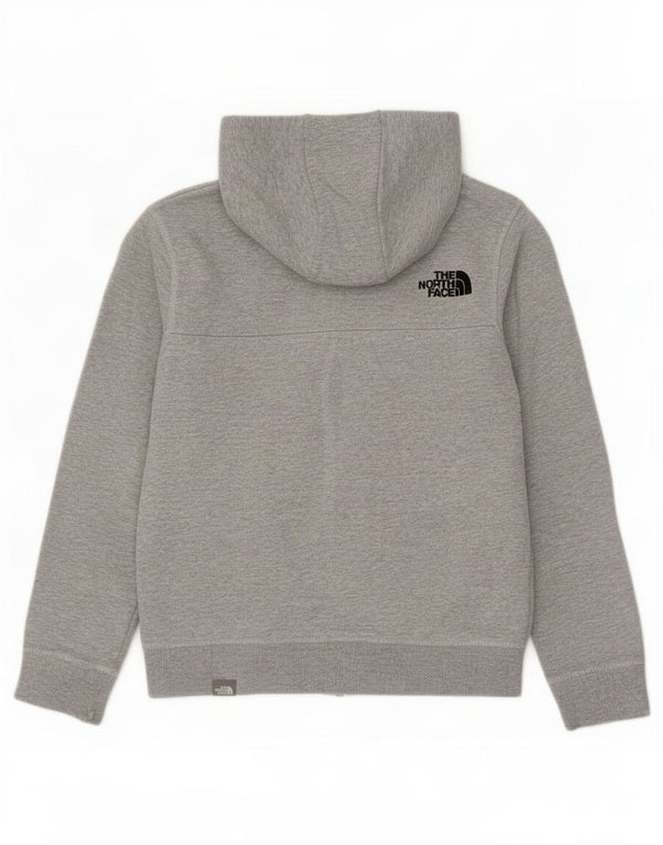 The North Face Pull à capuche zippé pour fille 10-11 ans Gris moyen moucheté