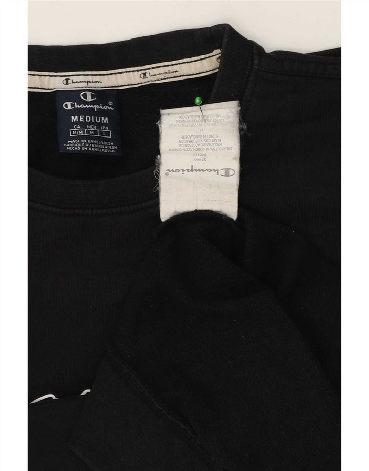 Champion Sweat-Shirt Graphique Homme Noir Moyen Coton