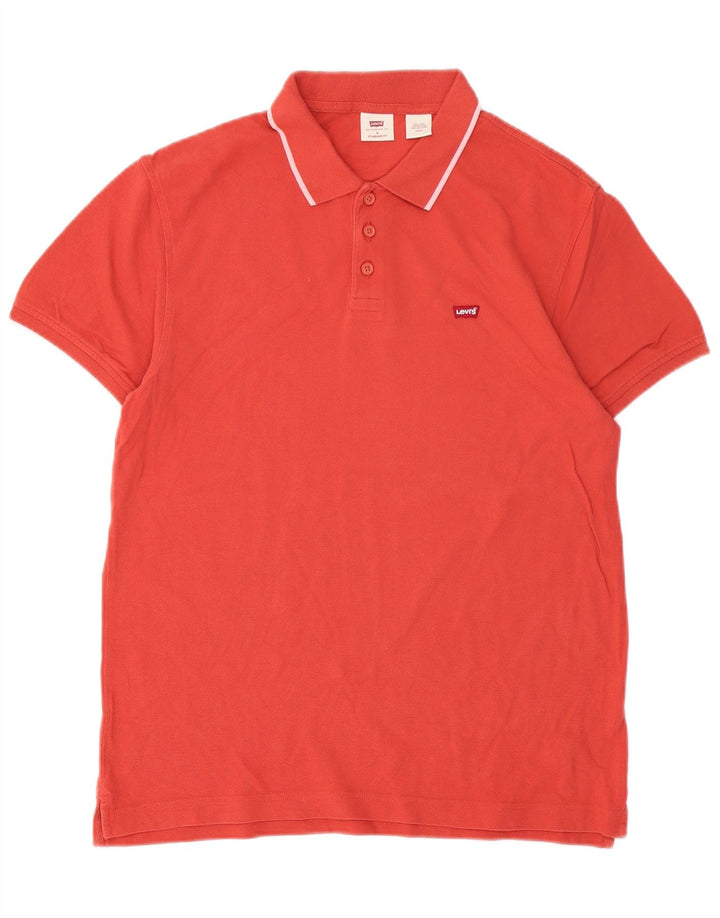 LEVI'S Polo Coupe Standard Homme Rouge Moyen