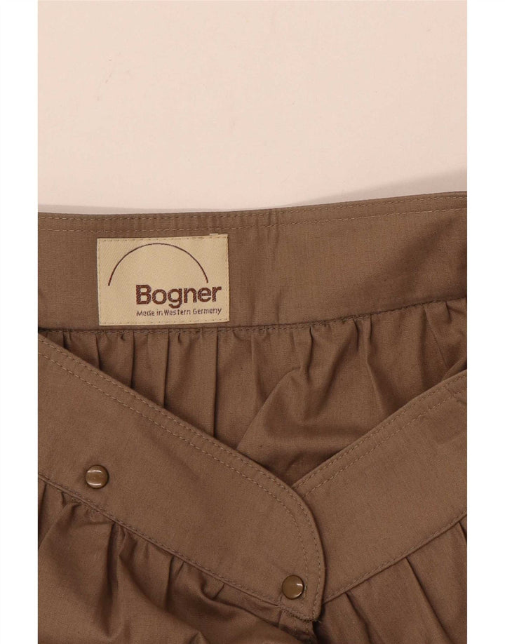 Bogner Jupe portefeuille W30 pour femme Marron moyen