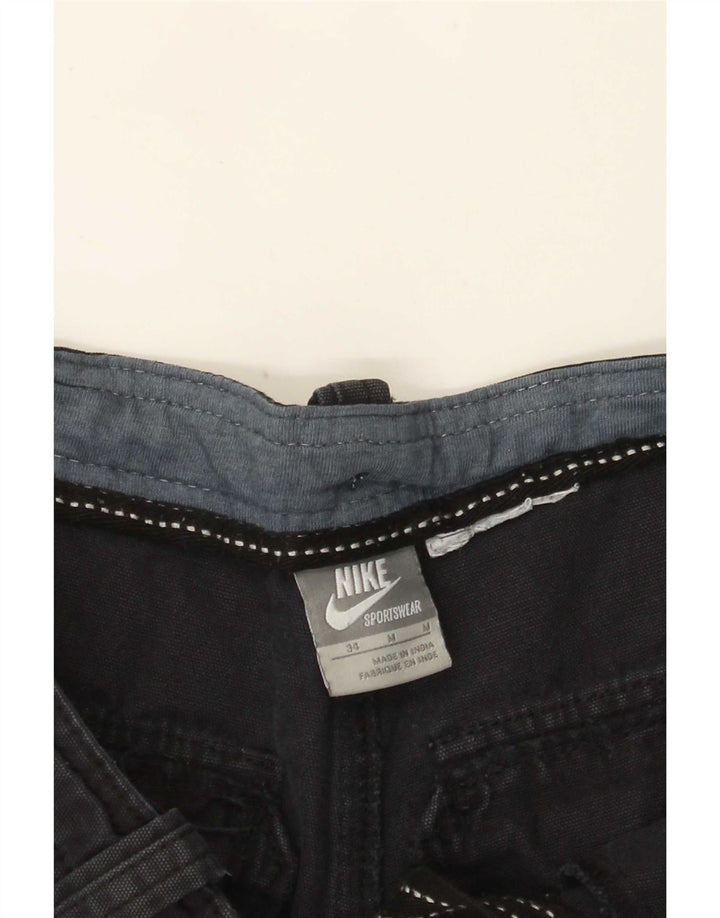 Nike Short cargo W34 pour homme Bleu marine Taille L