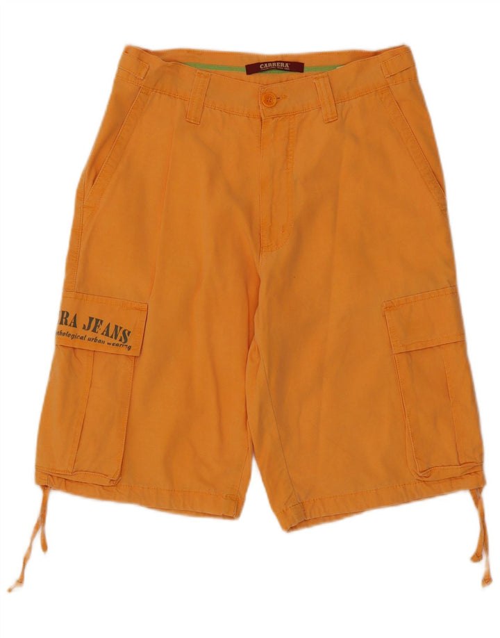 Carrera Short Cargo W29 Petit Orange Coton Homme