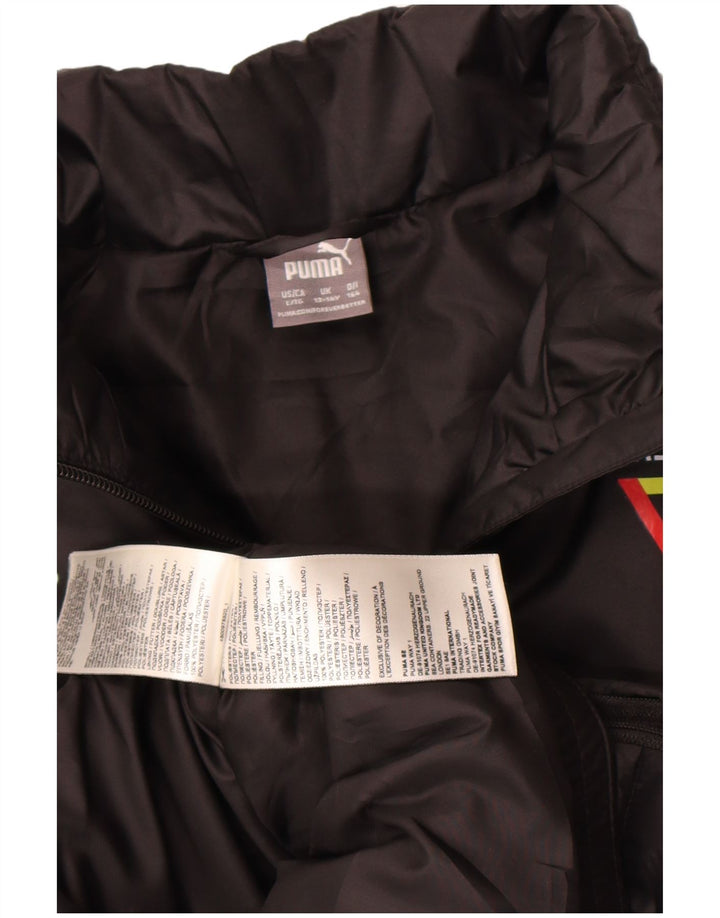 Puma Veste matelassée graphique garçon 13-14 ans Noir Polyester
