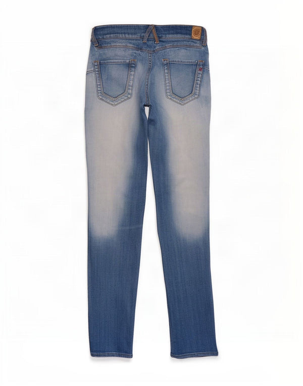 Replay Jean Skinny Femme W28 L30 Bleu