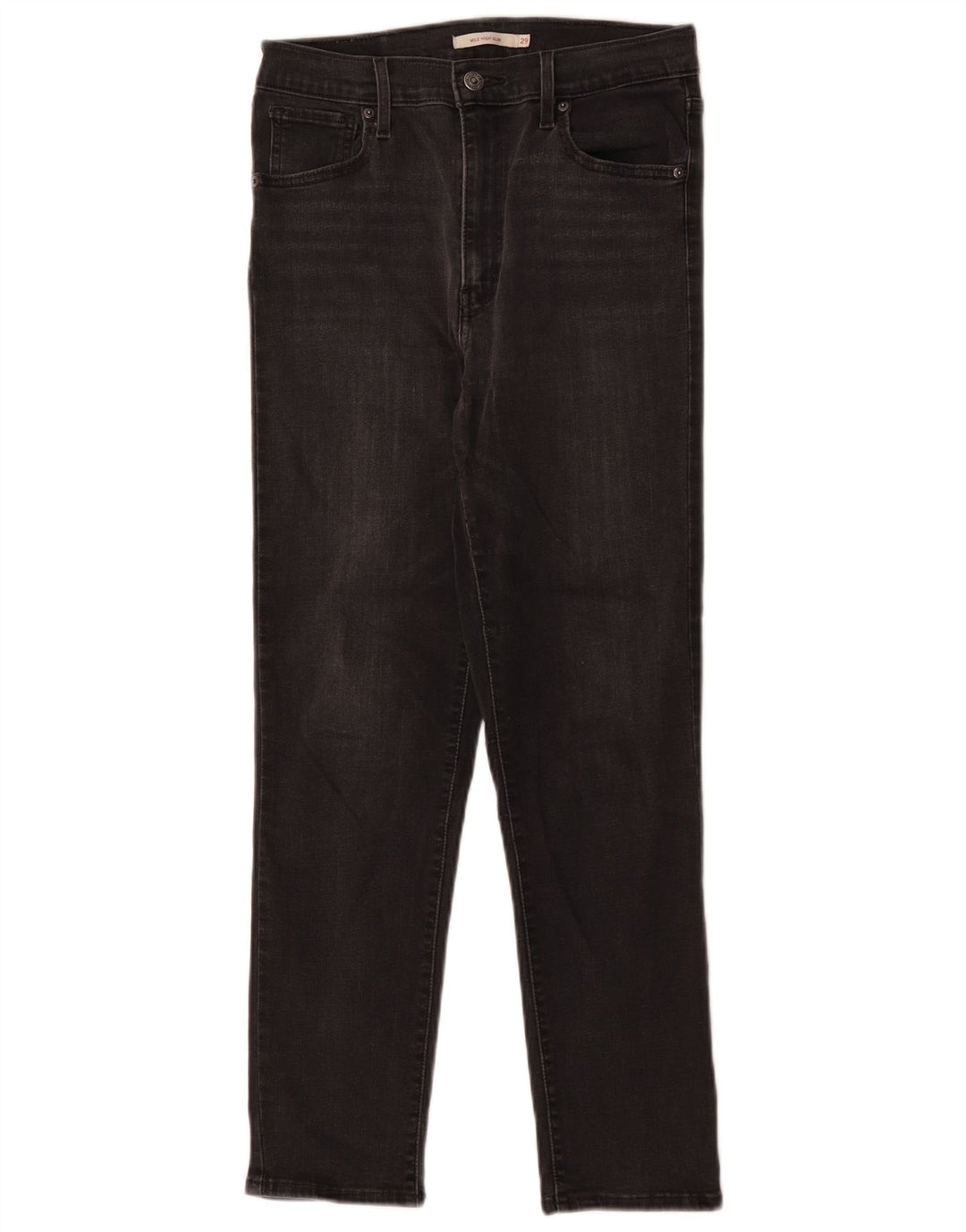 Levi's Jean Mile High Slim W29 L26 Femme Noir Coton
