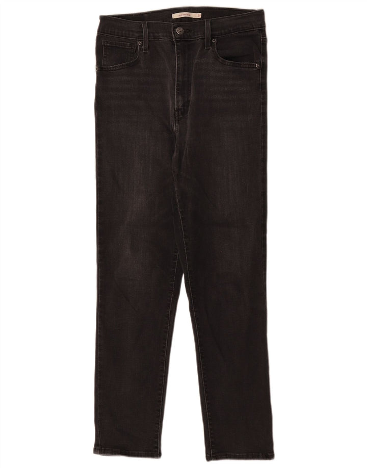 Levi's Jean Mile High Slim W29 L26 Femme Noir Coton