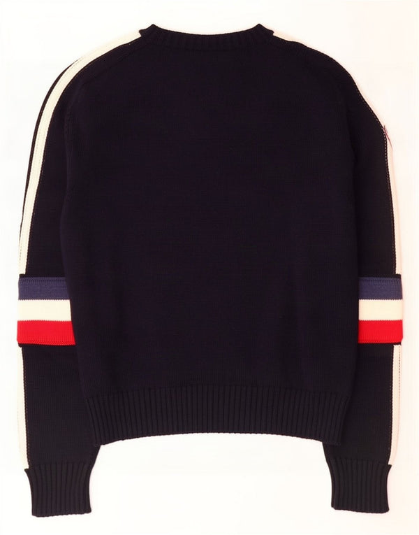Rossignol Pull Col Bateau Homme Petit Bleu Marine Colorblock