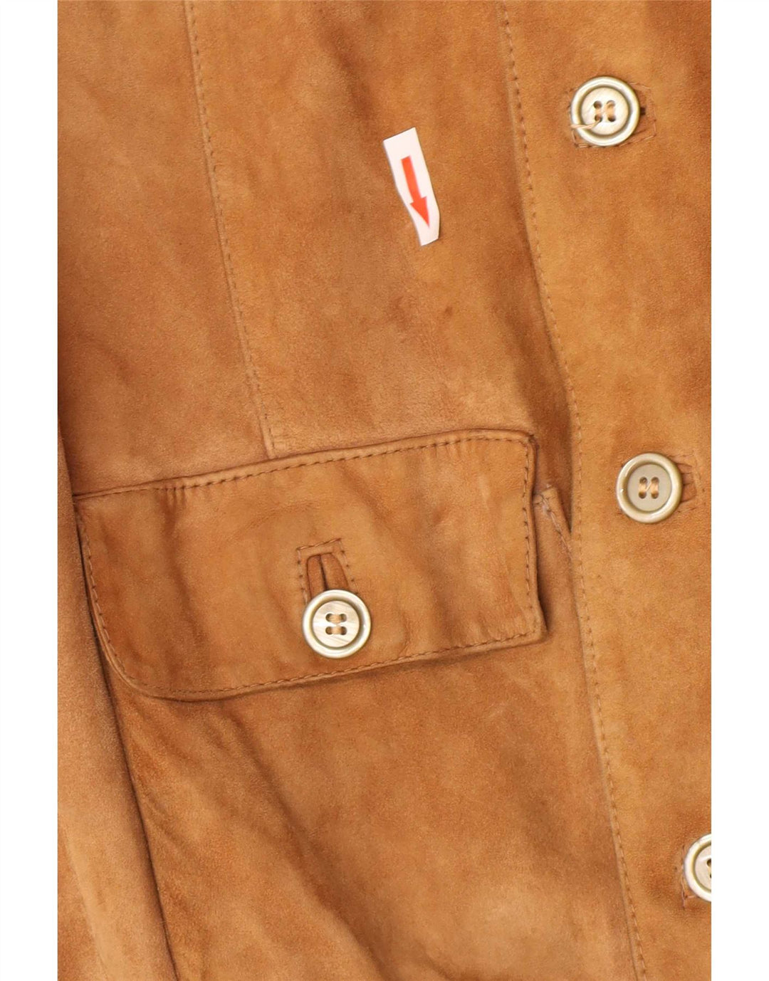 veste en daim bomber vintage pour homme IT 48 Beige moyen