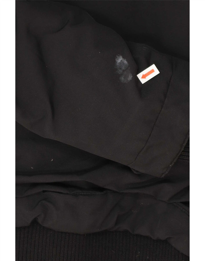 Woolrich Veste matelassée à capuche pour femme UK 44 Medium Noir Polyester