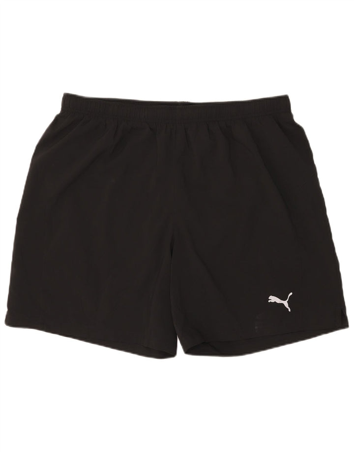 Puma Short de Sport Homme XL Noir Polyester