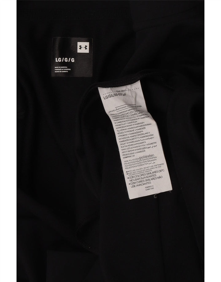 Under Armour Veste de survêtement pour homme Large Noir Colorblock Polyester