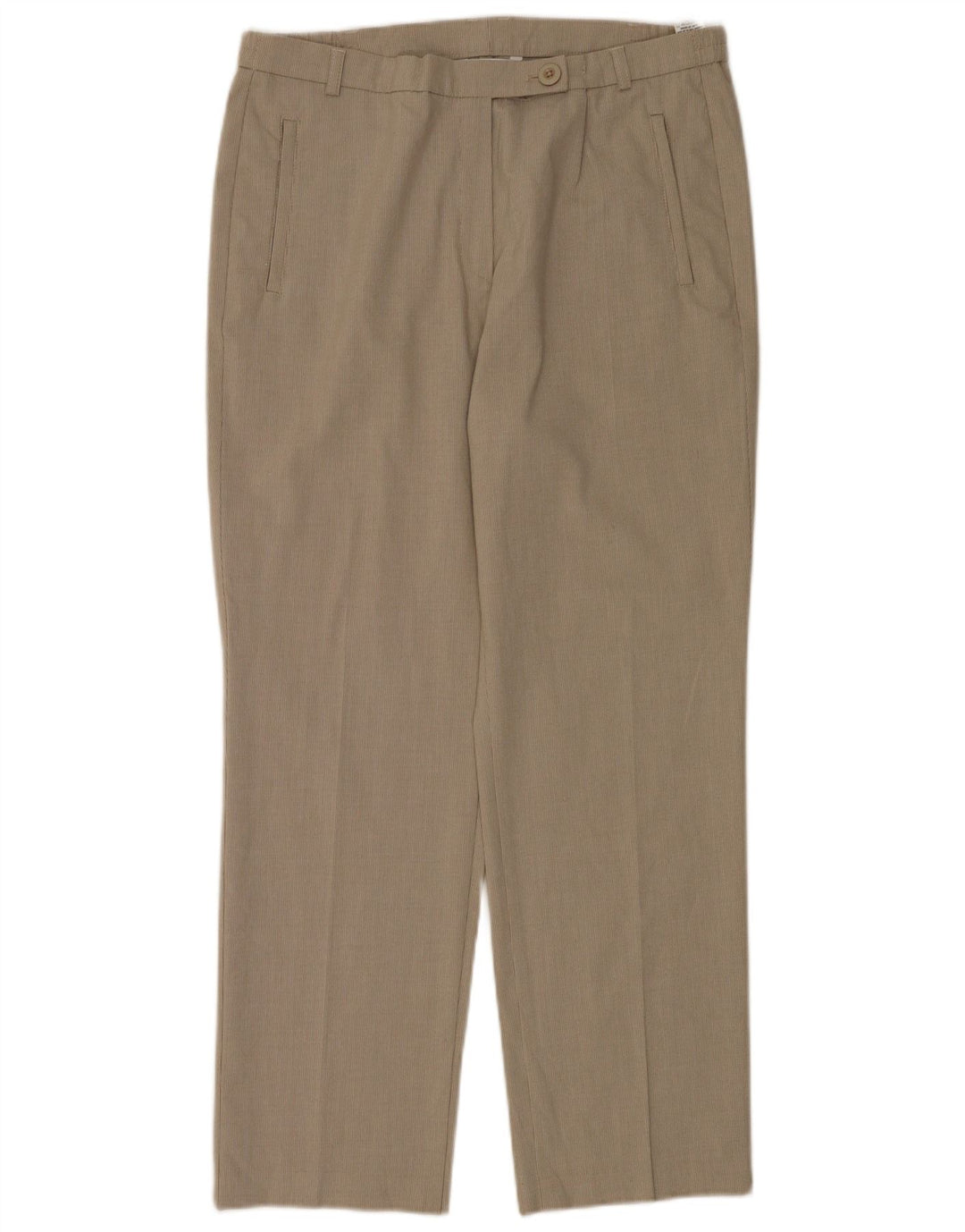 Marks & Spencer Pantalon de costume droit pour femme UK 14 Medium W32 L28 Gris