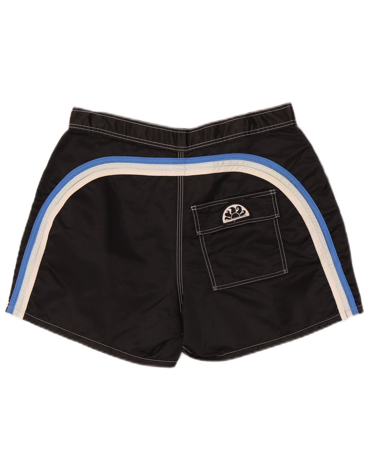 Sundek Short de bain homme en nylon color block noir moyen