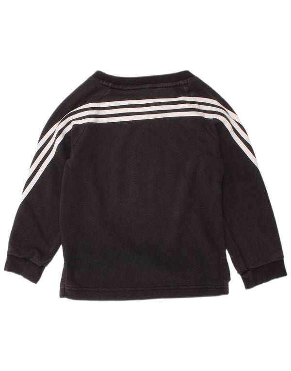 ADIDAS Sweat-shirt bébé garçon 18-24 mois en coton noir
