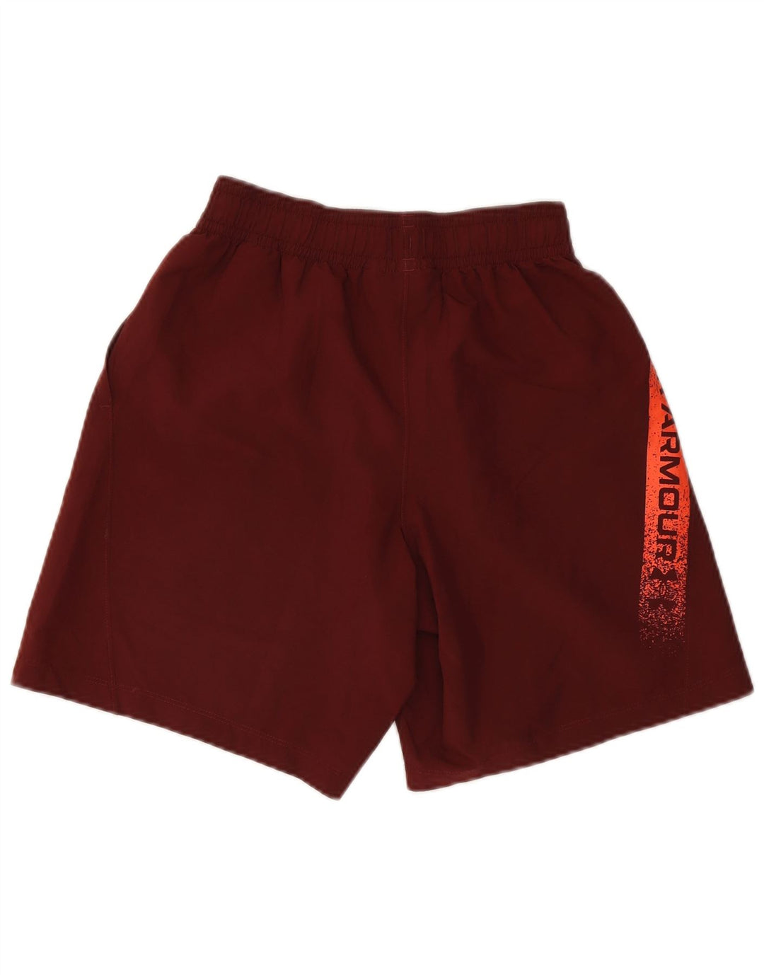Under Armour Short de Sport Graphique Homme Petit Bordeaux Colorblock Polyester