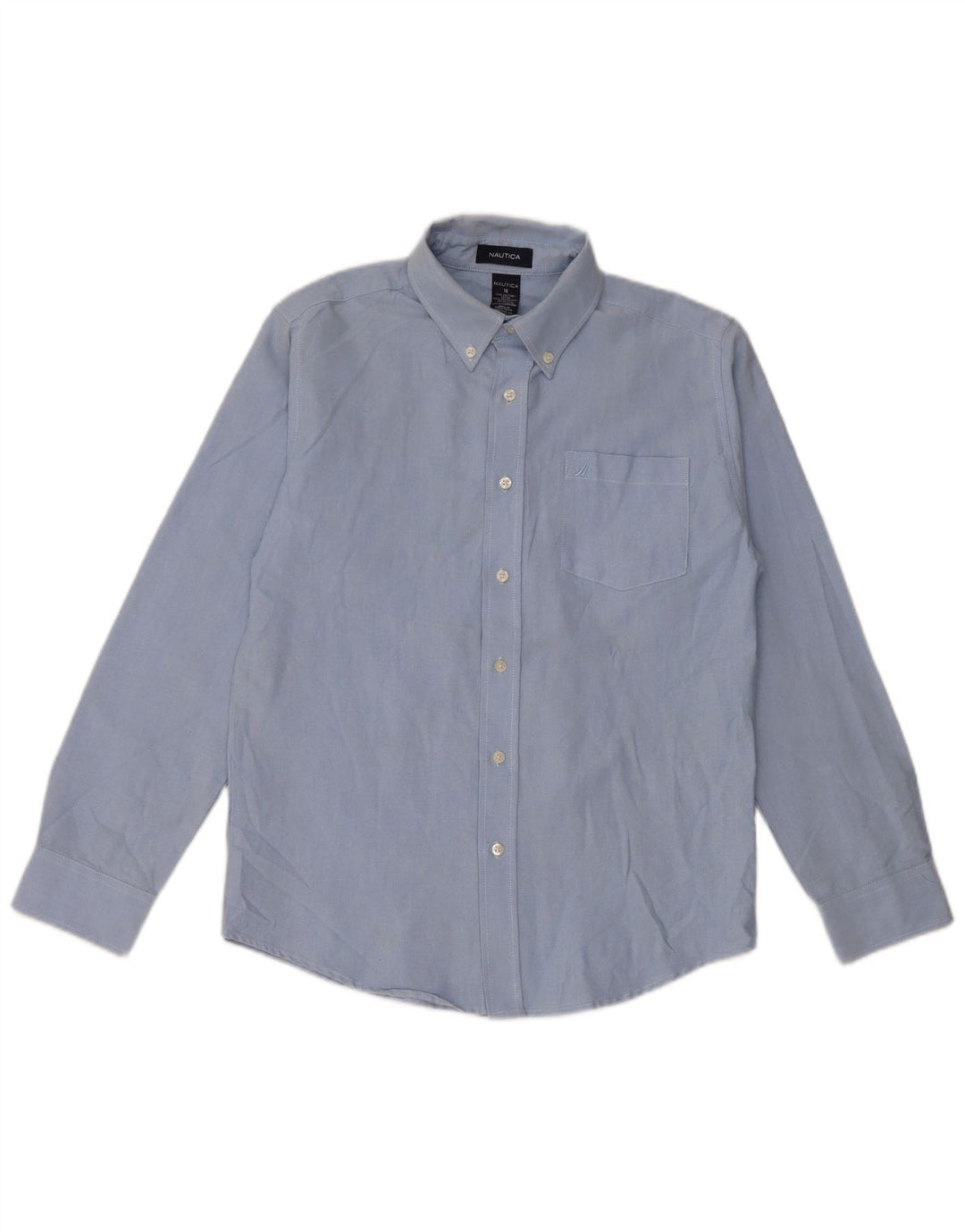 Chemise Nautica Garçon 15-16 ans Bleu Coton