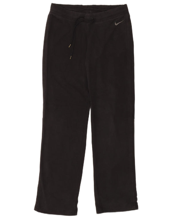 NIKE Pantalon de survêtement pour femme UK 14 Large Noir Coton